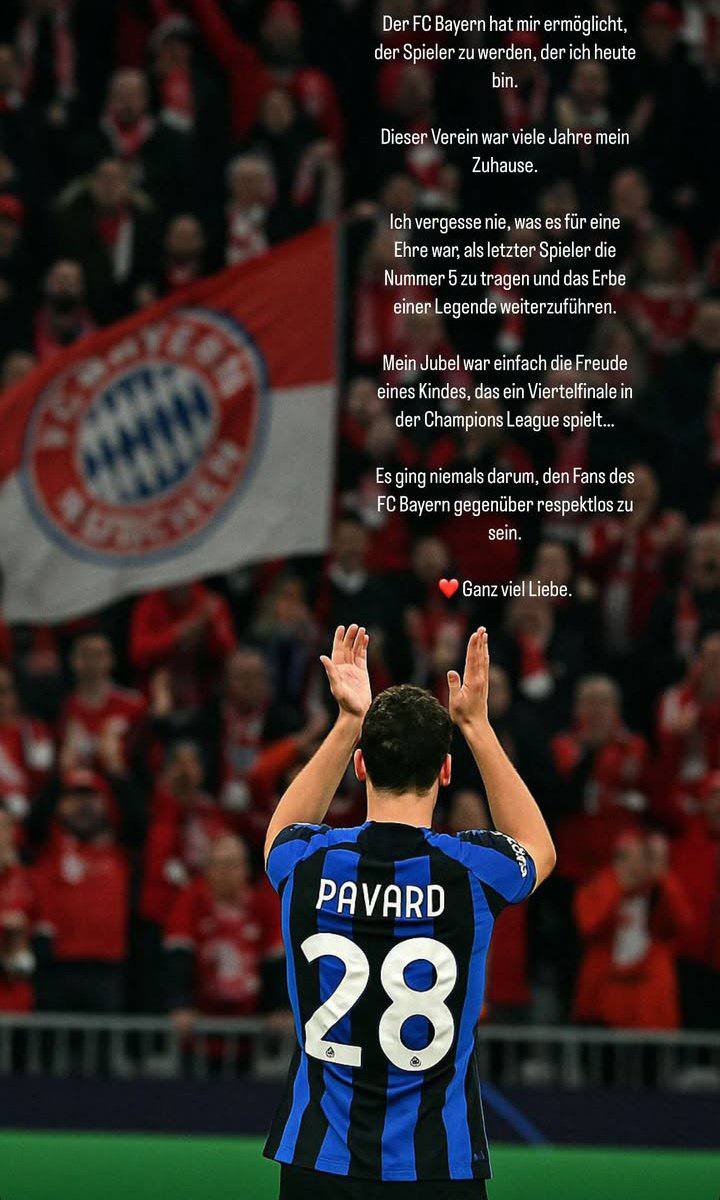 پیام بنجامین پاوار به هواداران بایرن مونیخ