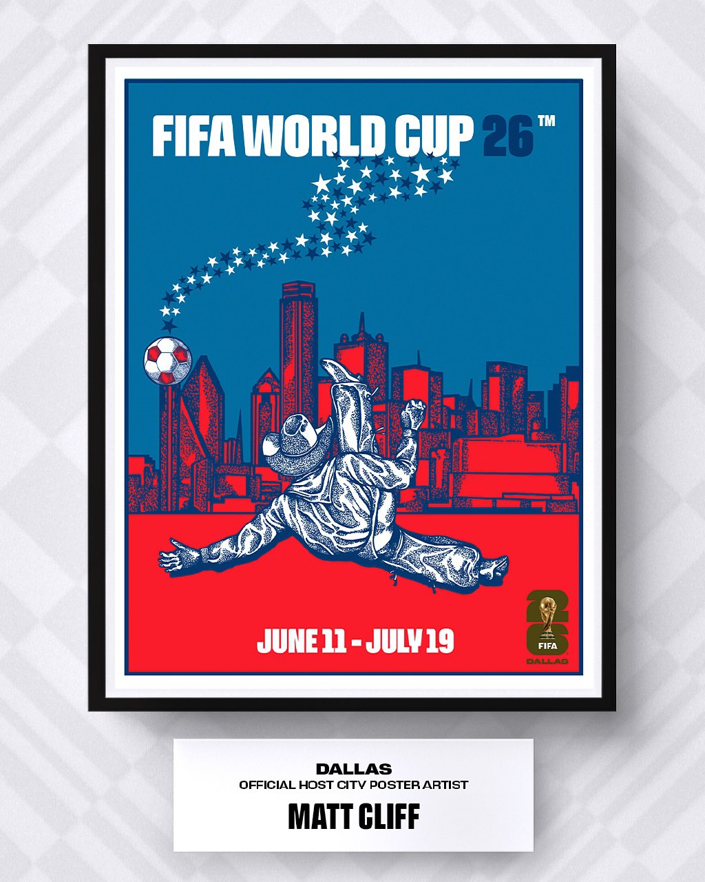 پوستر دالاس جام جهانی ۲۰۲۶