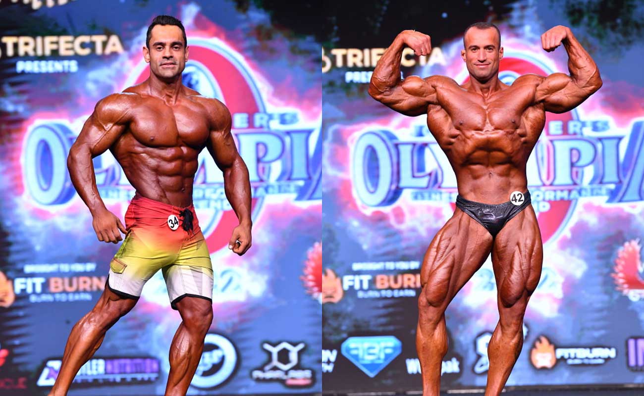 حسین کریمی - علی پولادوند - مستر المپیا ۲۰۲۲ - بدنسازی