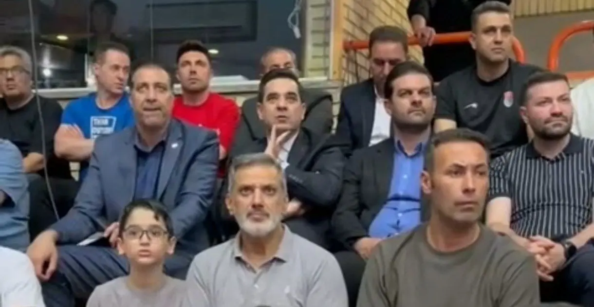 مهمانان ویژه در فینال لیگ برتر والیبال (عکس)