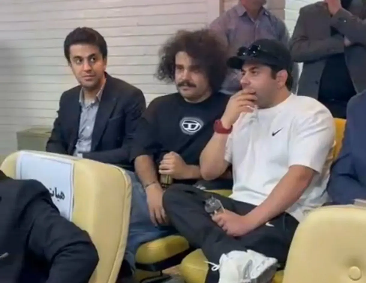 مهمانان ویژه در فینال لیگ برتر والیبال (عکس)