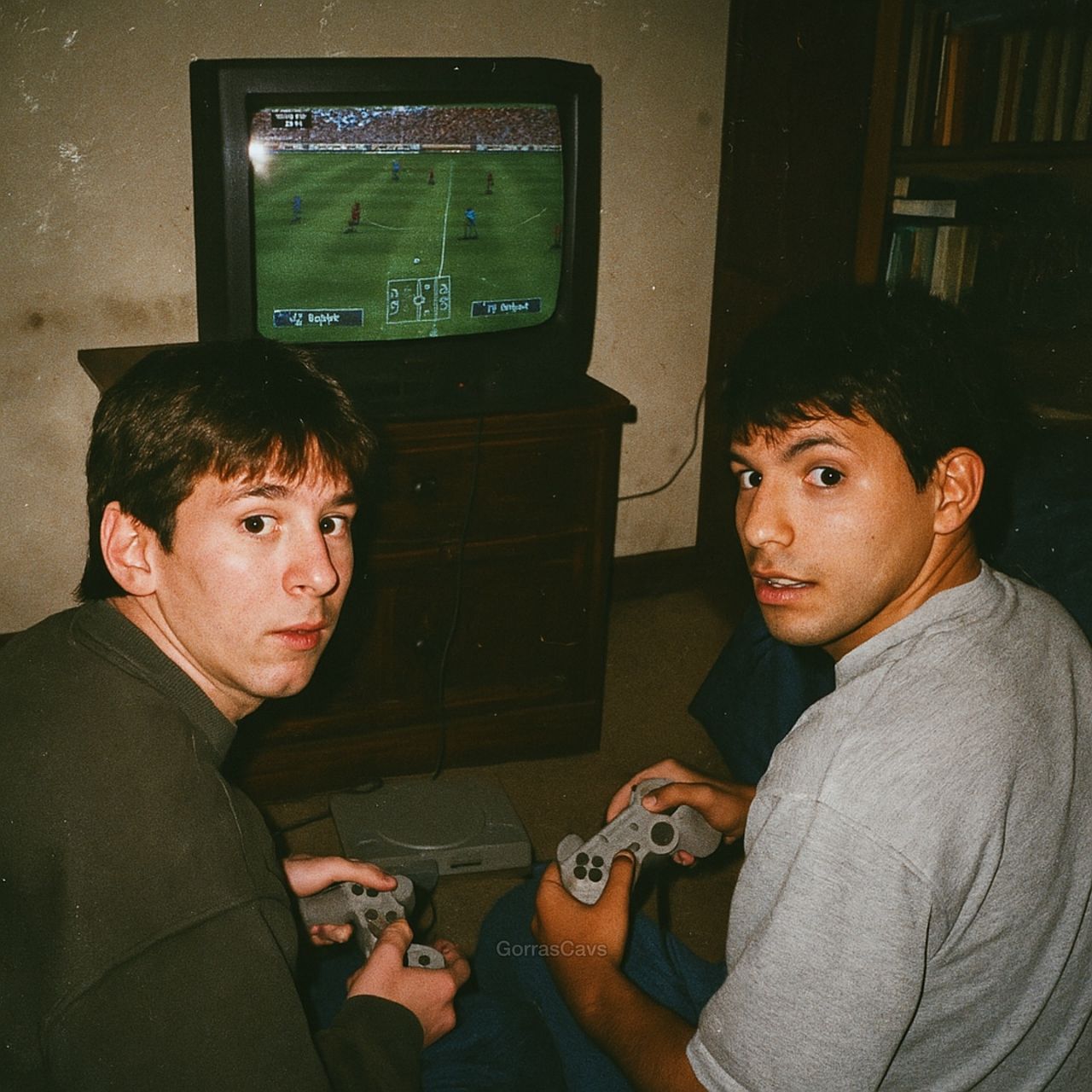 لیونل مسی و آگوئرو