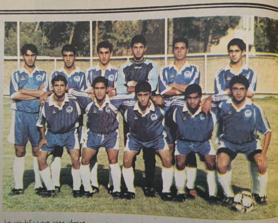 تیم استقلال در لیگ جوانان تهران سال ۱۳۷۹