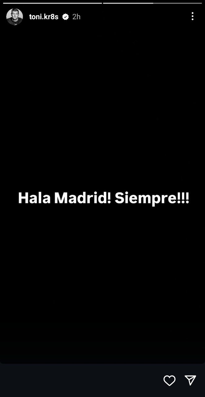 واکنش تونی کروس به شکست رئال مادرید در ال کلاسیکو