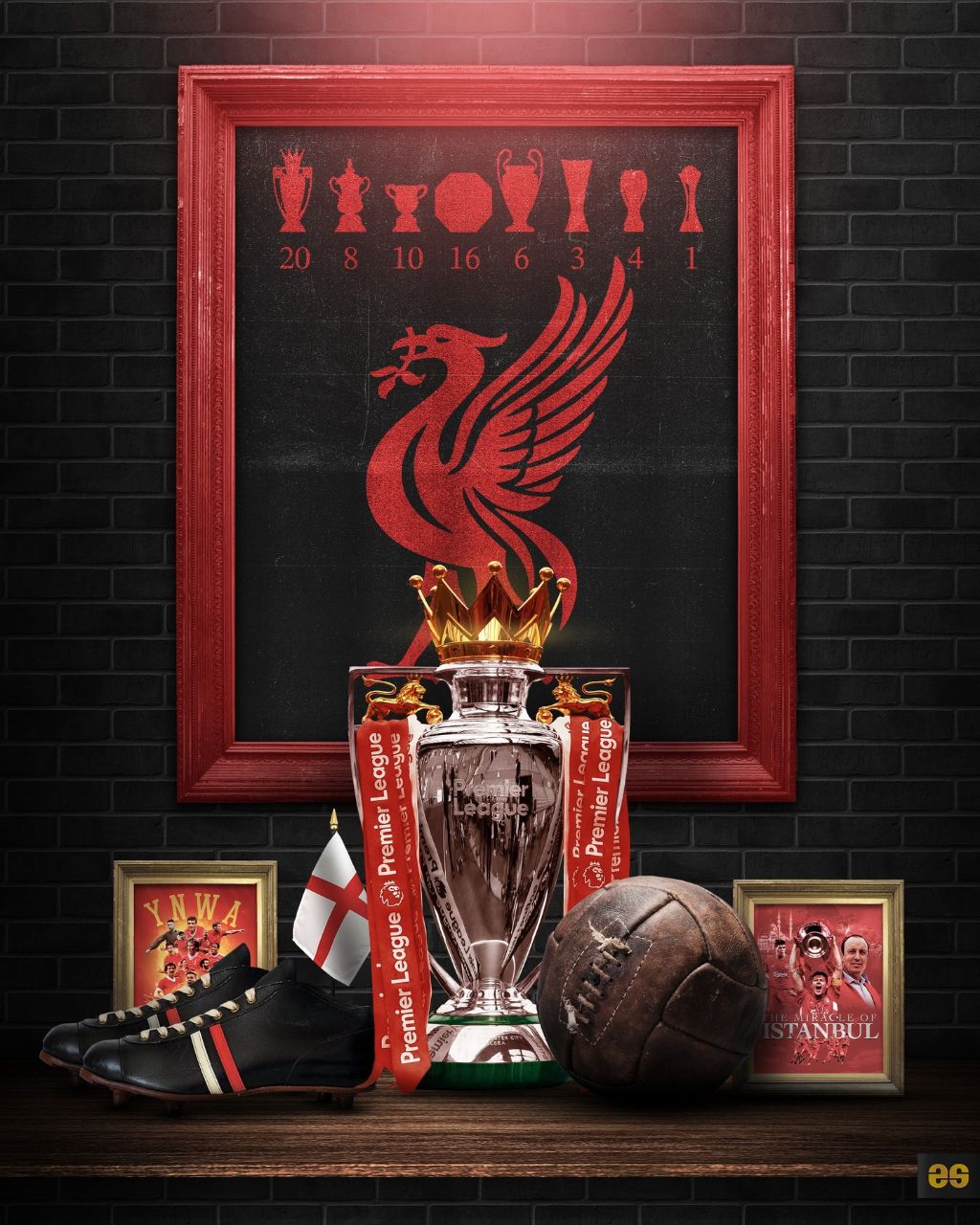 افتخارات لیورپول در یک قاب