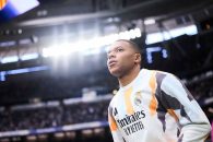 اخراج مستقیم امباپه در دیدار آلاوس برابر رئال مادرید در اواخر نیمه اول