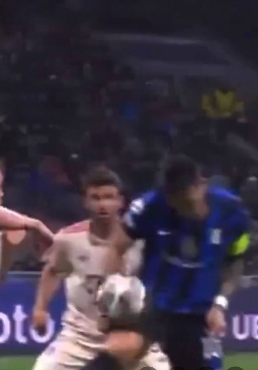 صحنه گل لائوتارو مارتینز از اینتر به بایرن مونیخ