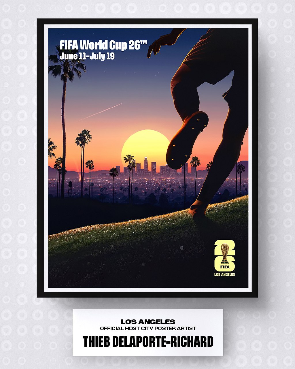 پوستر لس آنجلس جام جهانی ۲۰۲۶