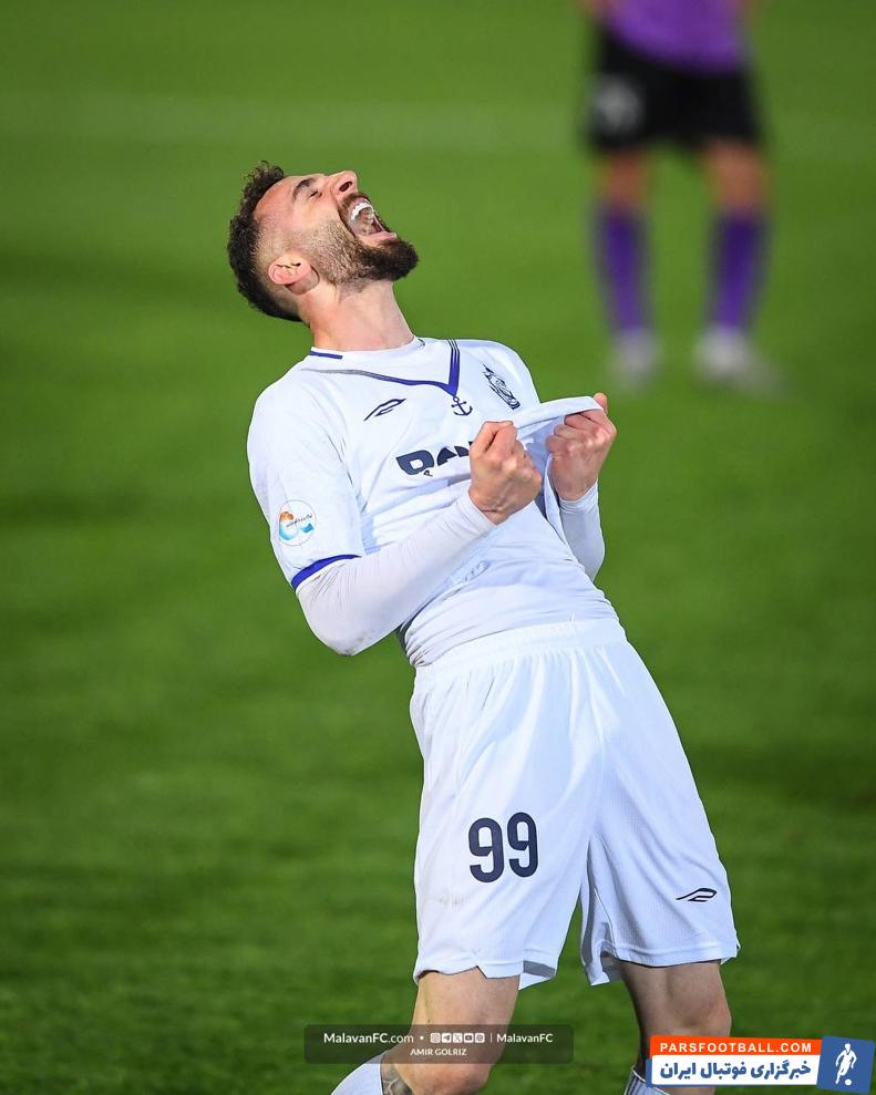 اشک های مهدی عبدی بعد از گلزنی مقابل خیبر