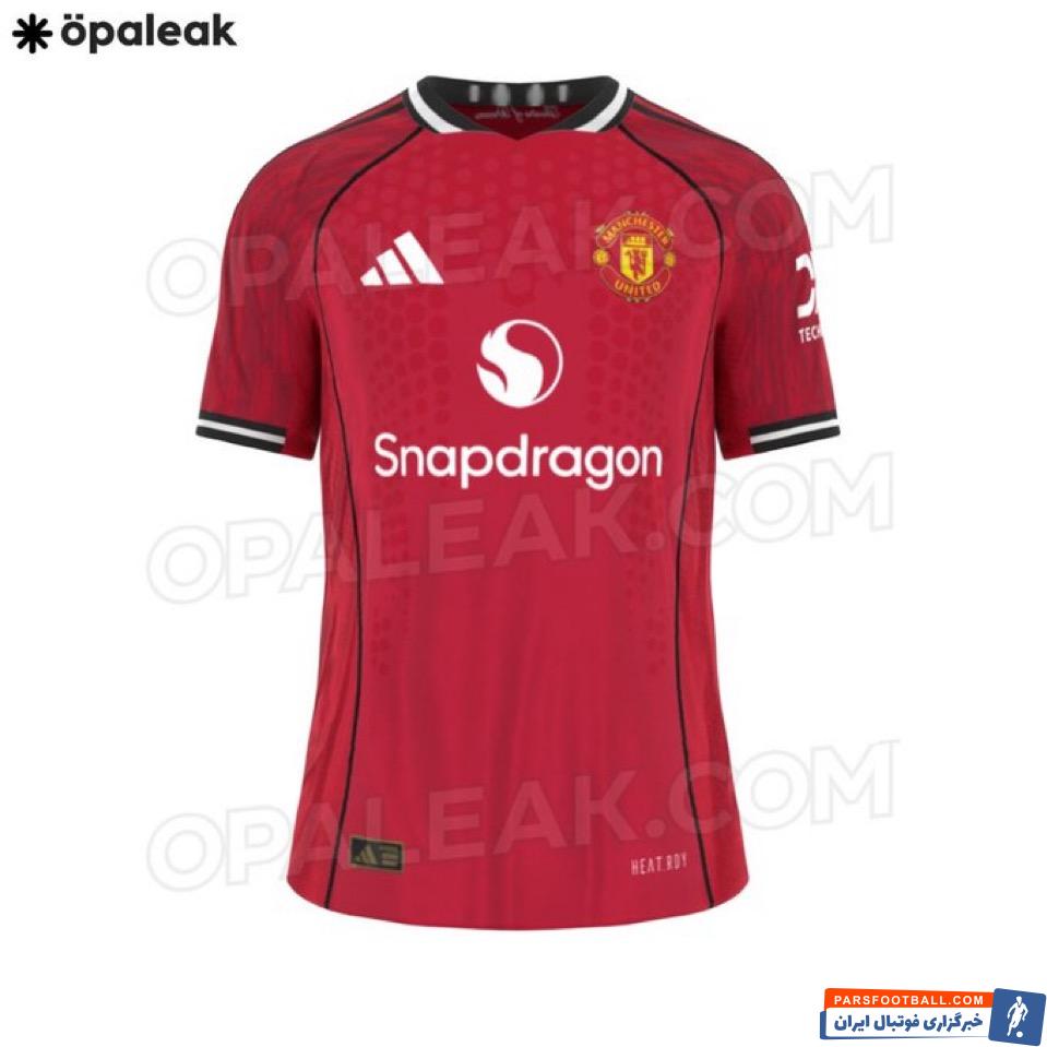 پیراهن جدید منچستریونایتد برای فصل 2025/2026