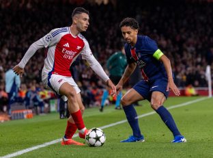 ترکیب منتخب از دو تیم رقیب در نیمه نهایی لیگ قهرمانان اروپا آرسنال-پاری سن ژرمن