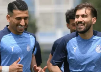 مهران احمدی هافبک استقلال آماده جدال با آلومینیوم اراک