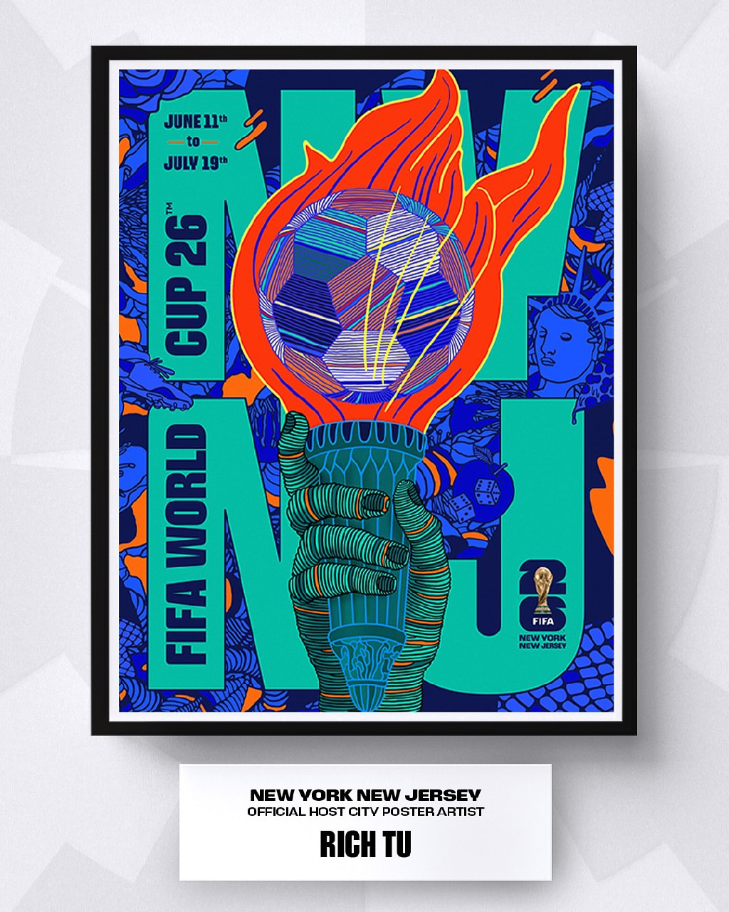 پوستر نیویورک سیتی جام جهانی ۲۰۲۶