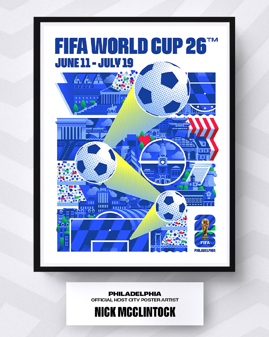 پوستر فیلادلفیا جام جهانی ۲۰۲۶