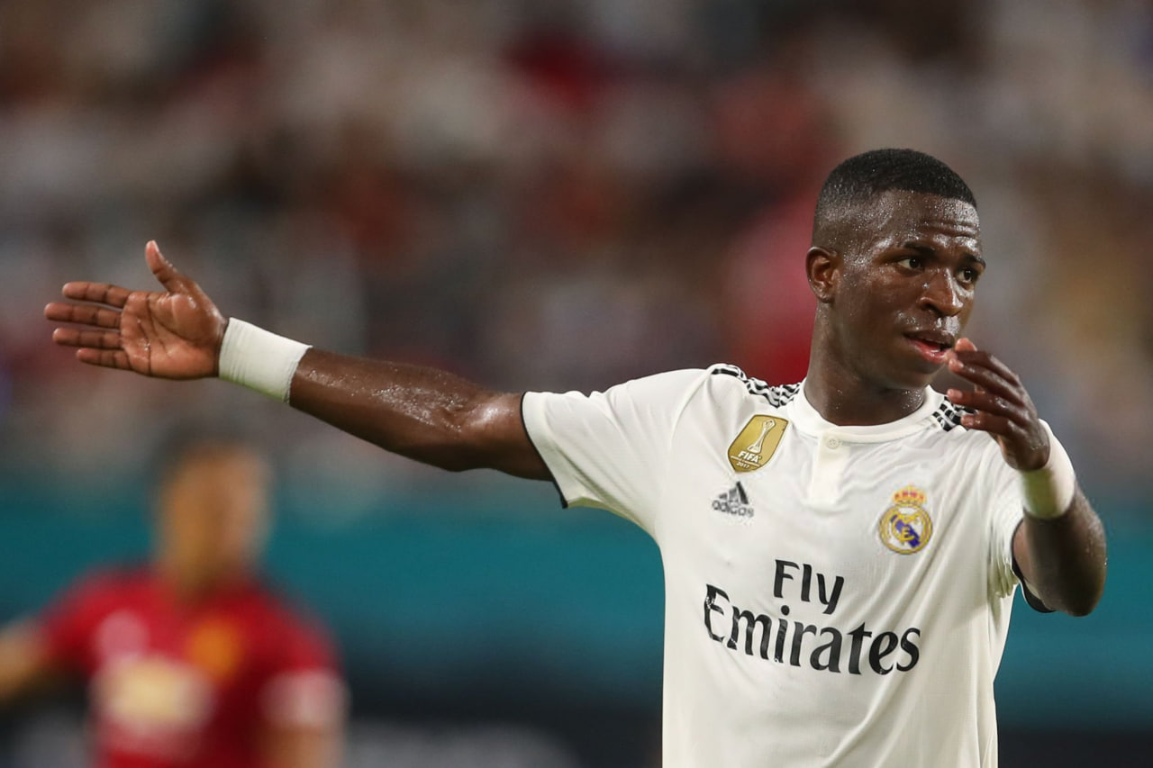 وینیسیوس جونیور ستاره برزیلی در زمین - رئال مادرید