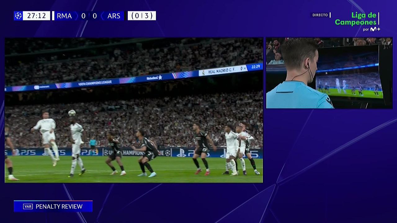 بازی رئال مادرید و آرسنال در مرحلۀ یک‌چهارم نهایی لیگ قهرمانان اروپا؛ فصل 25-2024