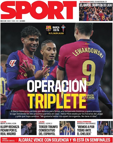 اسپورت - 19 آوریل 2025