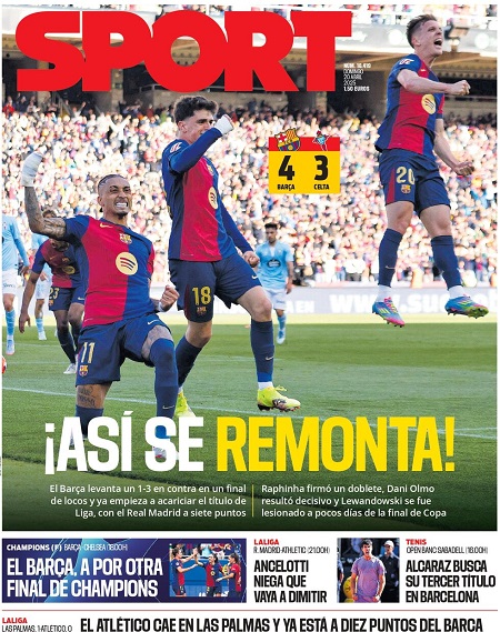 اسپورت - 20 آوریل 2025