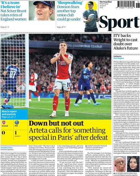 تلگراف اسپورت - 30 آوریل 2025