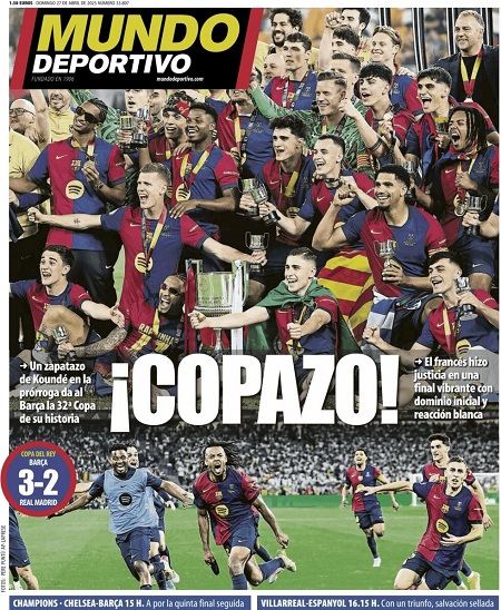 موندو دپورتیوو - 27 آوریل 2025