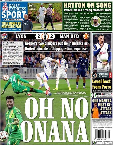 اکسپرس اسپورت 11 آوریل 2025