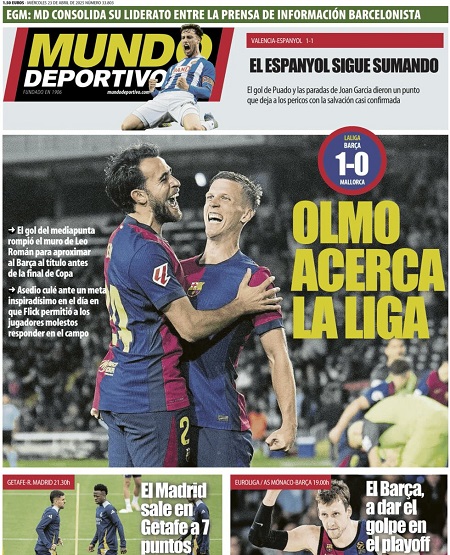 موندو دپورتیوو - 23 آوریل 2025