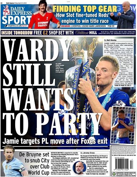 اکسپرس اسپورت - 25 آوریل 2025