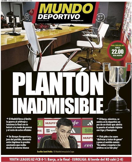 موندو دپورتیوو - 26 آوریل 2025