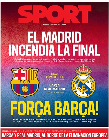 اسپورت - 26 آوریل 2025