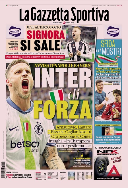 گاتزتا دلو اسپورت - 13 آوریل 2025