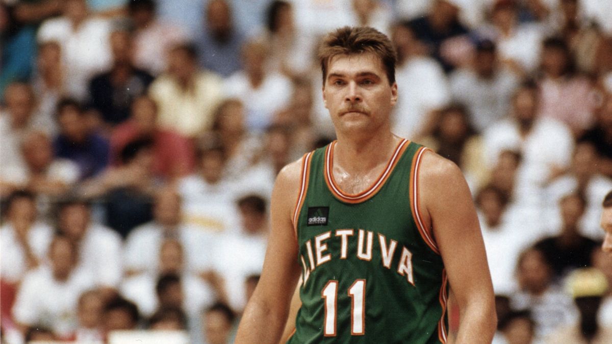 آرویداس سابونیس در تیم ملی بسکتبال لیتوانی