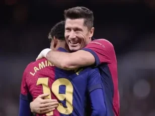 الخاندرو بالده و روبرت لواندوفسکی غایب قطعی بارسلونا برابر اینتر