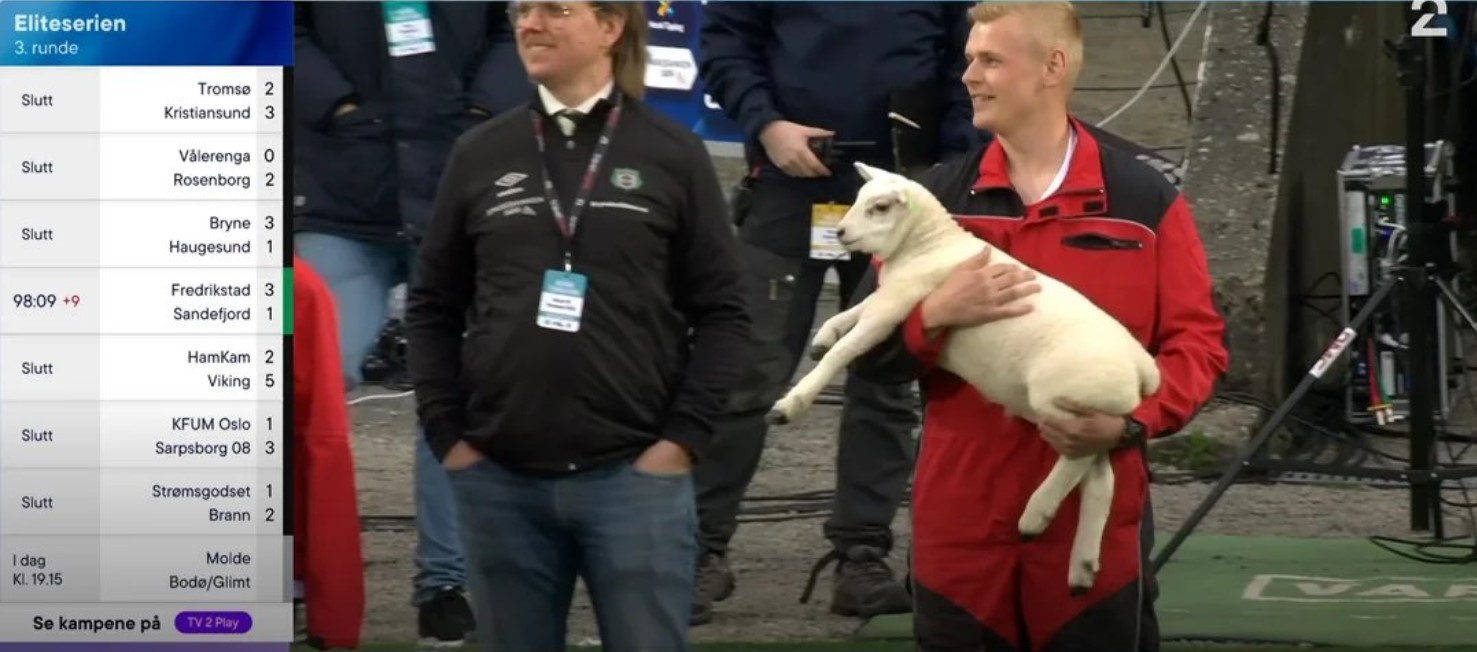 جایزه عجیب بهترین بازیکن زمین در فوتبال نروژ