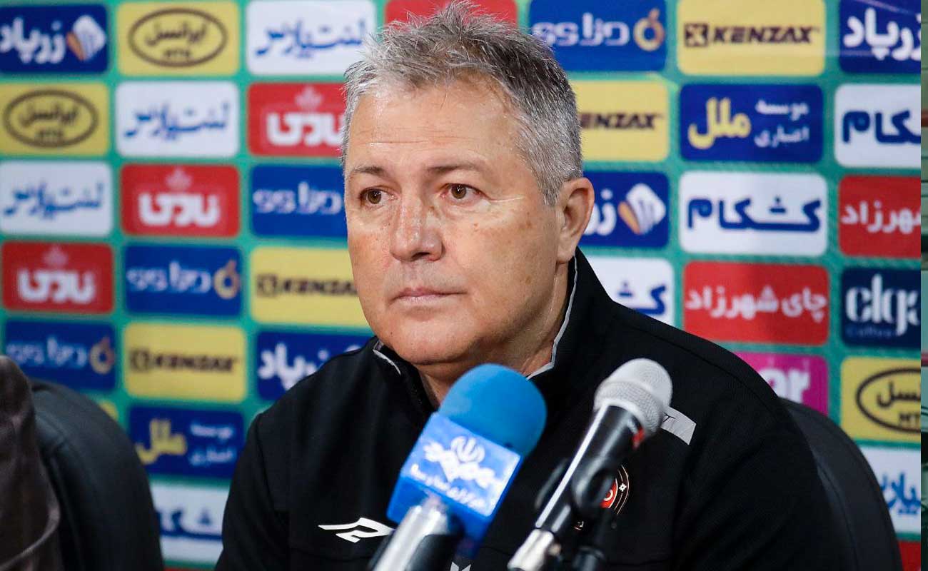 دراگان اسکوچیچ - سرمربی تراکتور - لیگ برتر - فوتبال ایران
