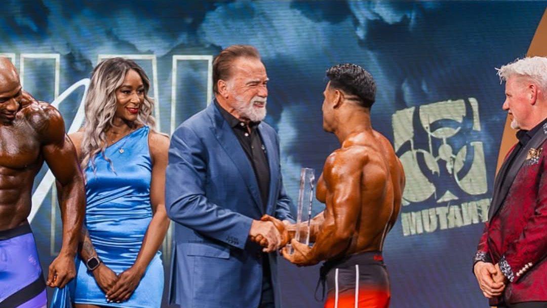 علی بلال - آرنولد شوارتزنگر - بدنسازی - مستر المپیا