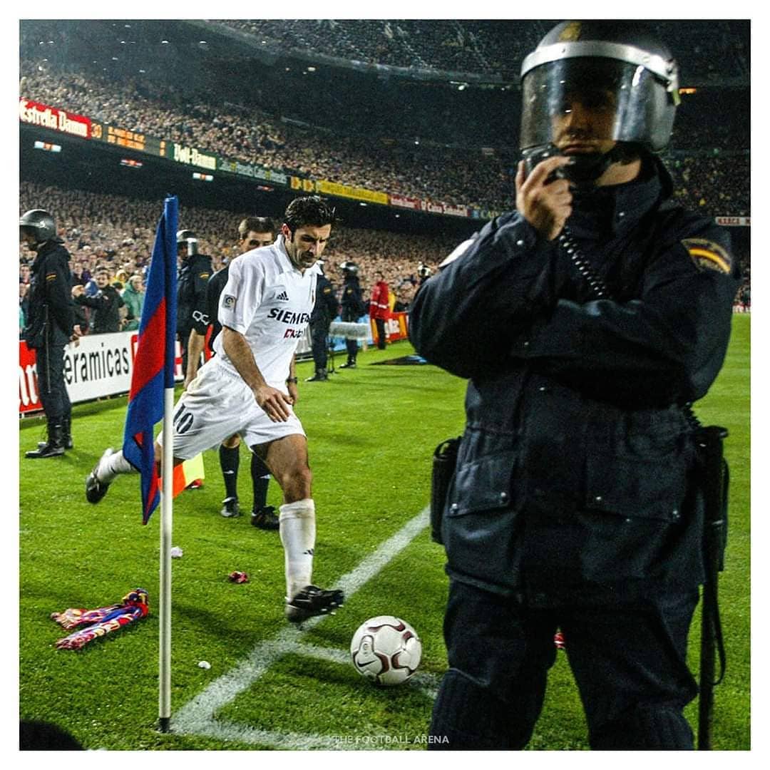 فیگو - رئال مادرید - بارسلونا - ال کلاسیکو