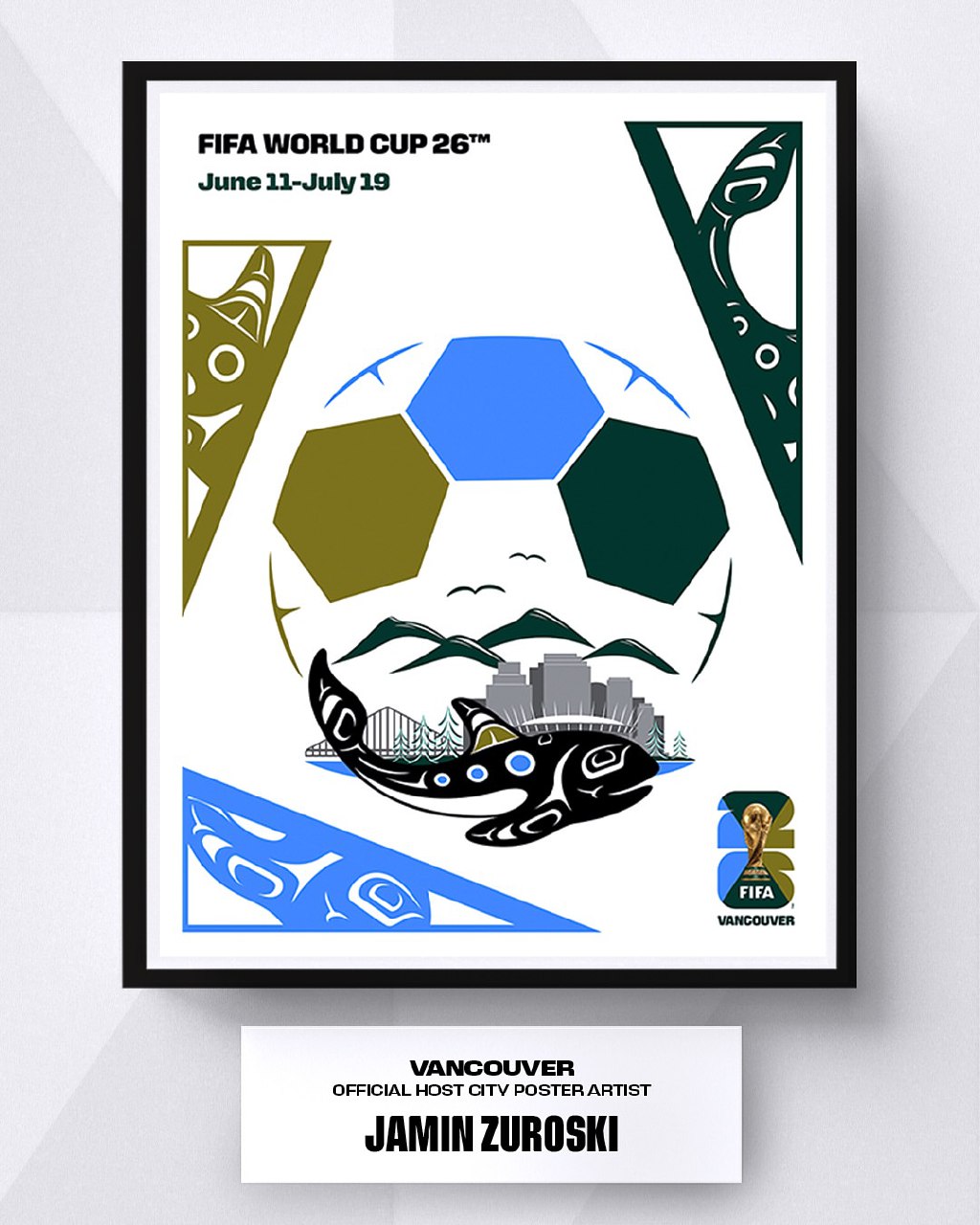 پوستر ونکوور جام جهانی ۲۰۲۶