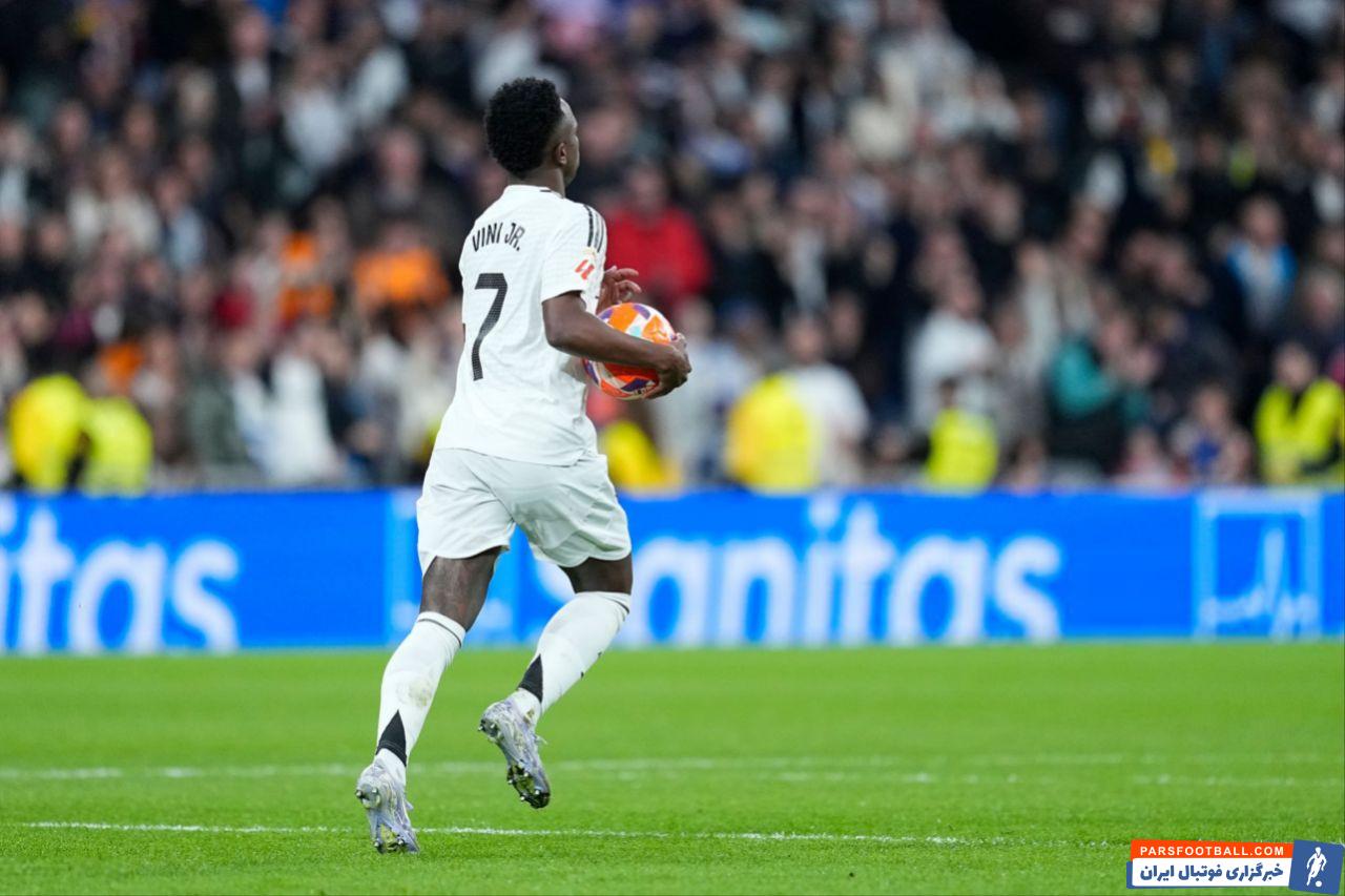 وینیسیوس با 104 گل با پیراهن رئال مادرید بهترین گلزن برزیلی تاریخ باشگاه