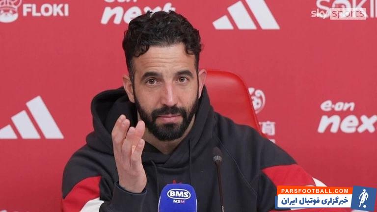 روبن آموریم، سرمربی منچستریونایتد : از کمبود گل رنج میبریم و به خاطر همین باختیم