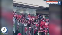 کلیپ استقبال خوب هواداران خانم پرسپولیس پیش از شروع بازی با سپاهان