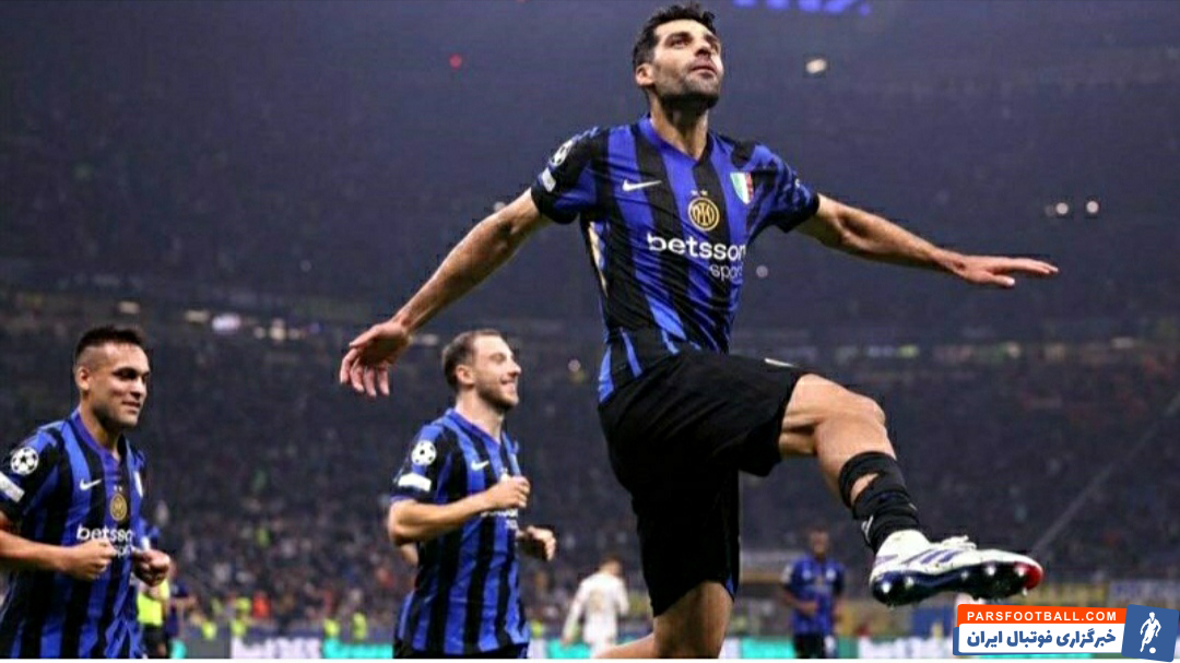 نشریه اسپورت: نزدیکترین گزینه برای زوج خط حمله اینتر مهدی طارمی است