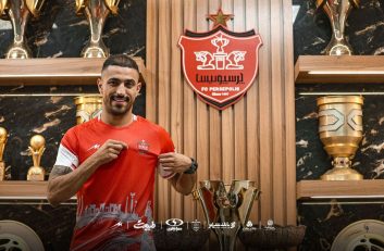 محمدامین کاظمیان تماشاگر پیروزی معروف پرسپولیس مقابل استقلال