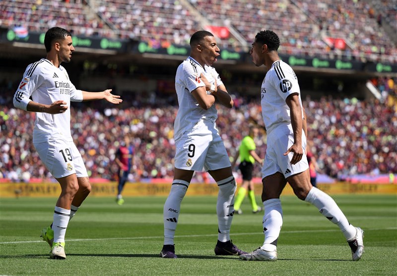 تیم فوتبال بارسلونا , تیم فوتبال رئال مادرید ,