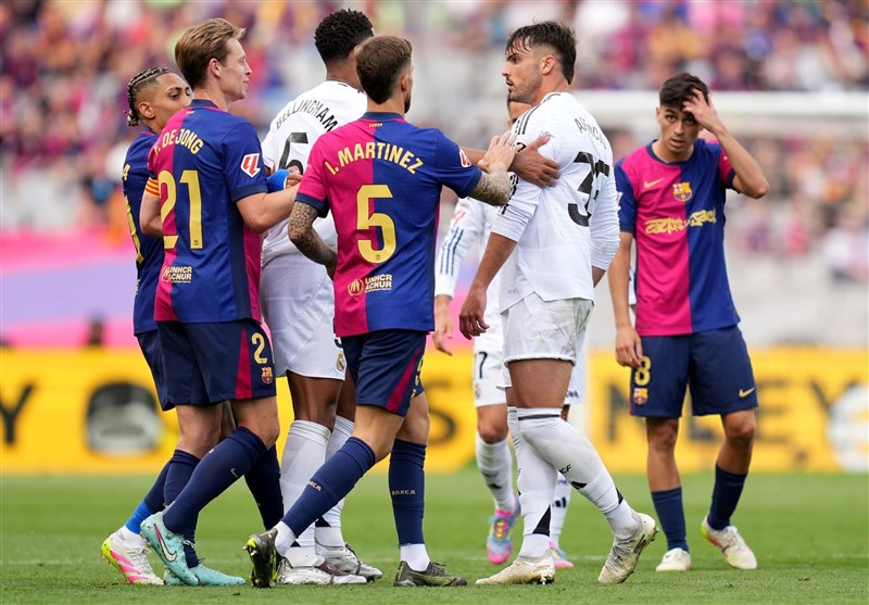 تیم فوتبال بارسلونا , تیم فوتبال رئال مادرید ,