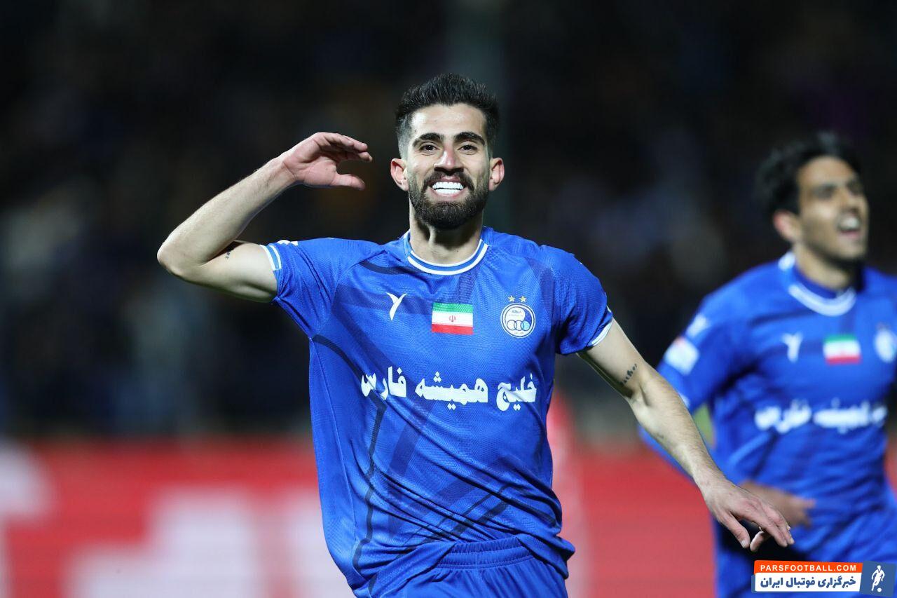 مصدومیت کوشکی وینگر تاثیرگذار استقلال در دیدار برابر صنعت نفت آبادان