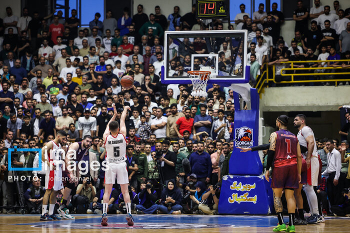 171845820 لیگ برتر بسکتبال؛ قهرمانی شهرداری گرگان در دیدرای پُرحاشیه، طولانی و نفسگیر