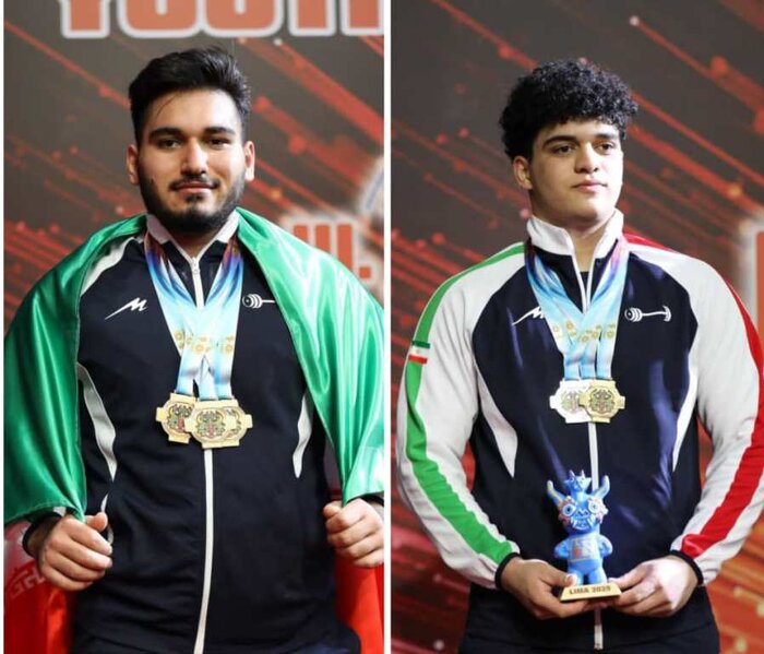 دستِ پُر وزنه برداران مرودشت ازمسابقات جهانی پرو؛ پنج طلا، چهار نقره