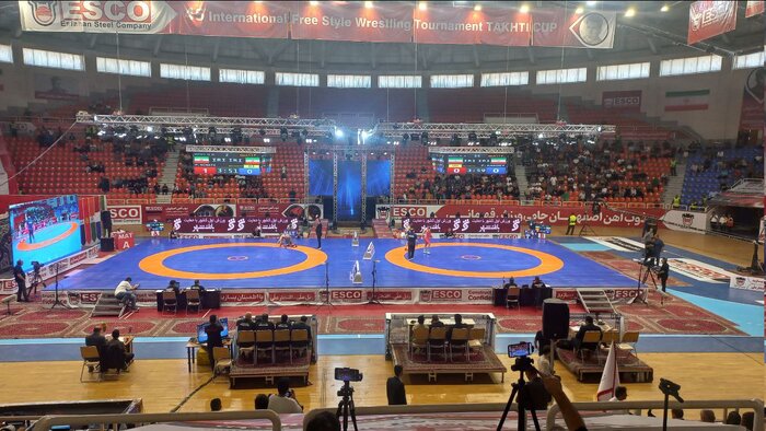 کشتی آزاد جام تختی؛ جنگ ستارگان  به نصف جهان رسید + فیلم