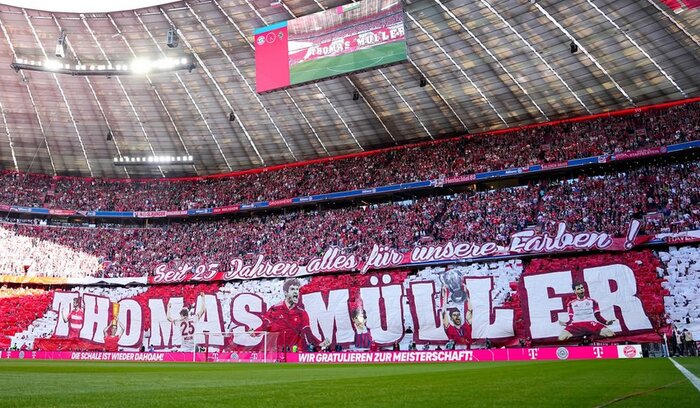 آخرین بازی مولر در آلیانس آره‌نا؛ خداحافظی اسطوره در جشن قهرمانی