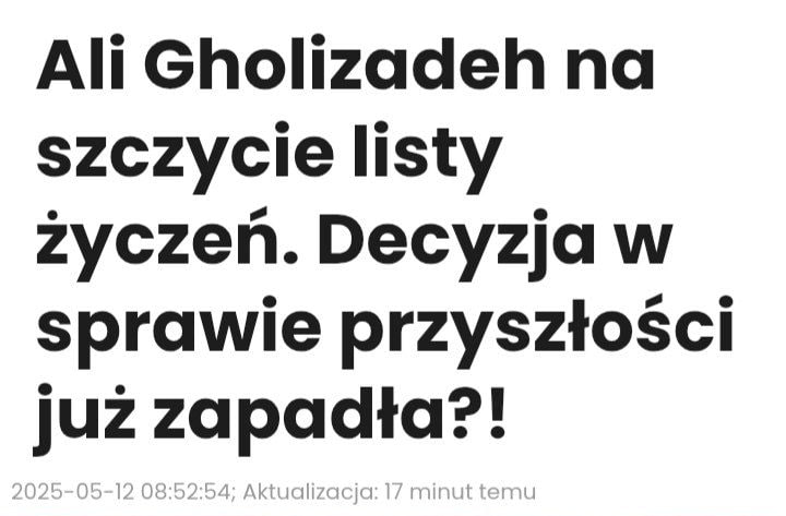 پافشاری پرسپولیس برای جذب قلی‌زاده/ علی در لهستان خوشحال است